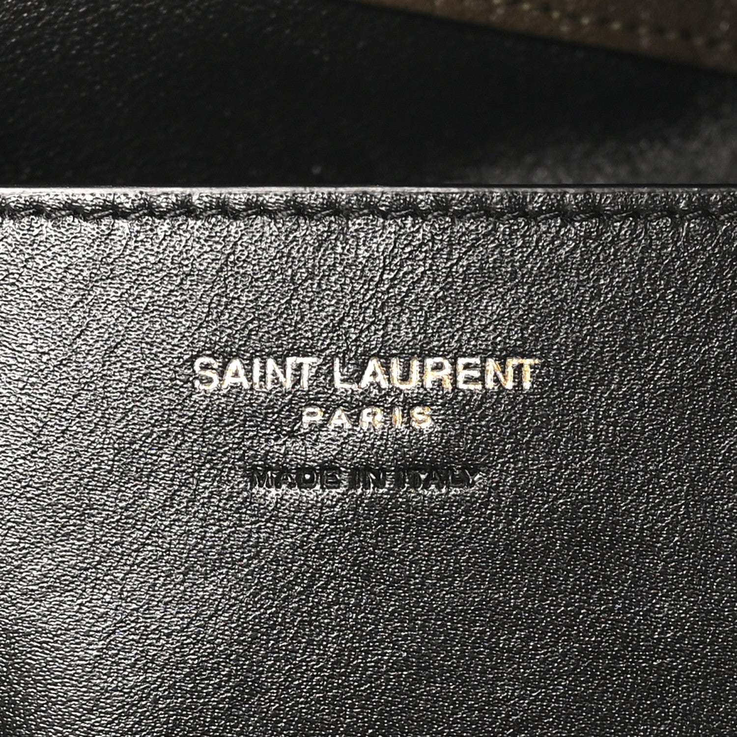 Saint Laurent Grained Lambskin Large Cassandre Envelope Pouch