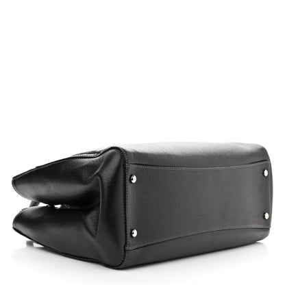 Chanel Caviar Medium Cerf Executive Shopper Tote Black 4 of 11