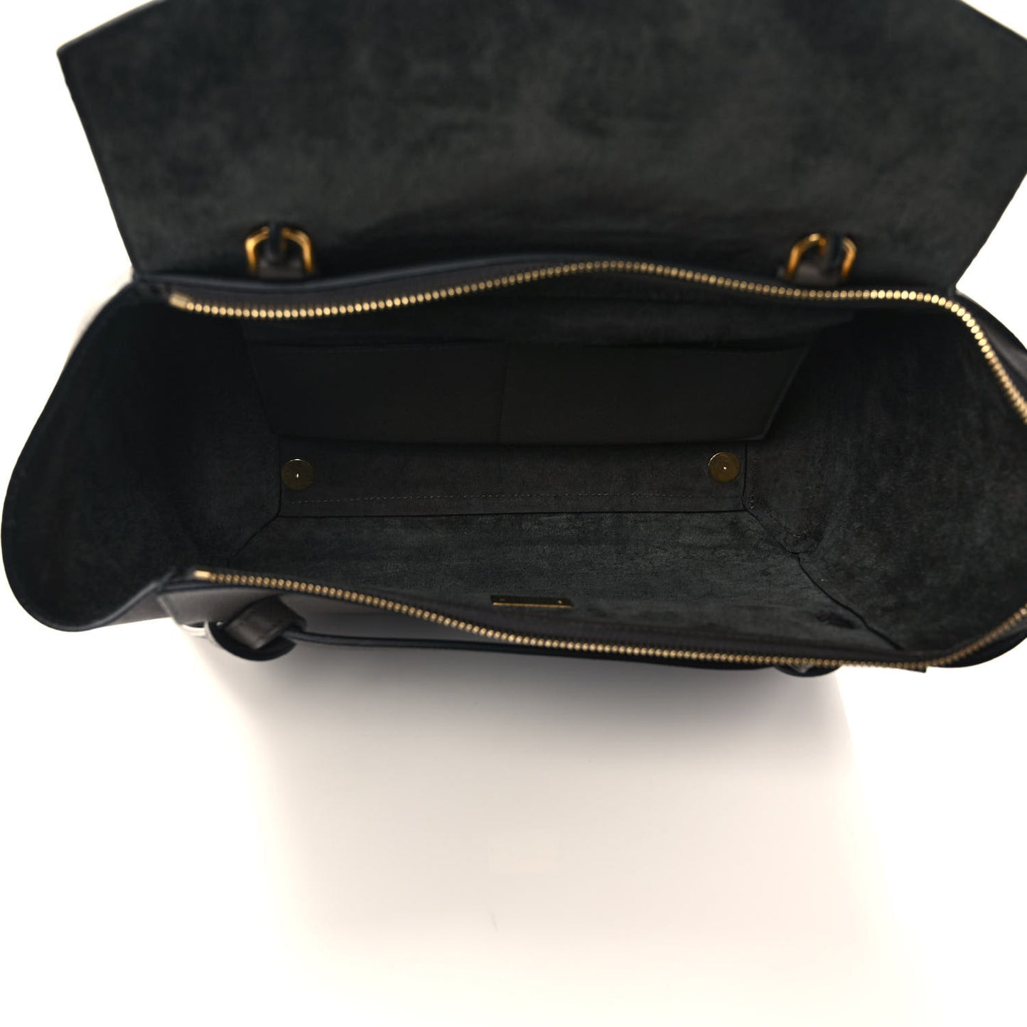 Grained Calfskin Mini Belt Bag Grey