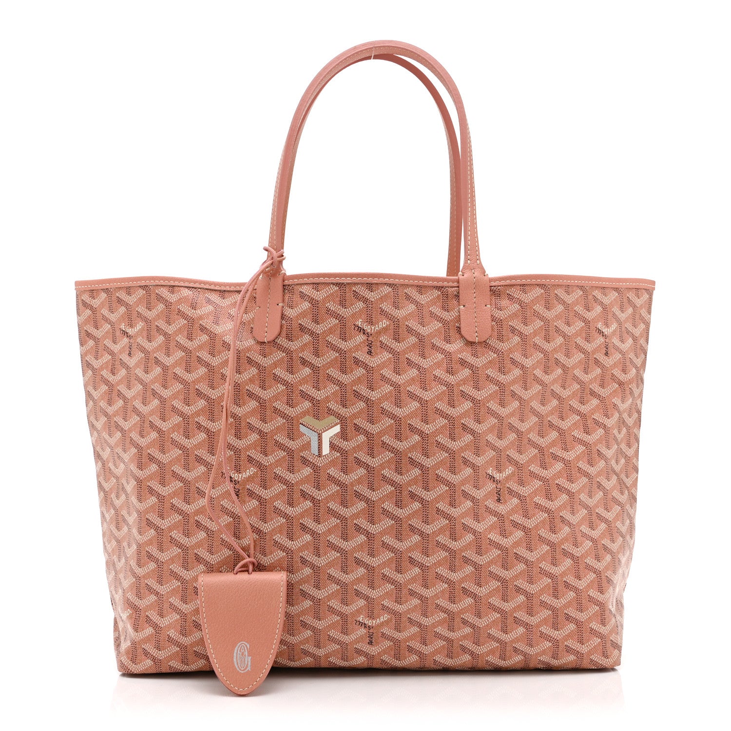 Goyard Iridescent Goyardine Saint Louis PM Pearly Coral 1 of 11