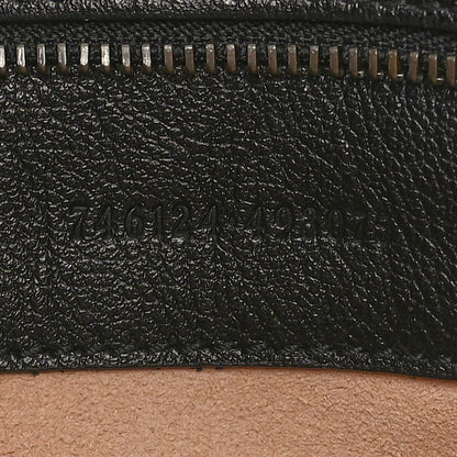 Gucci Softy Wonka Textured Dollar Calfskin Medium Diana Shoulder Bag Black 7 of 10