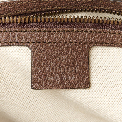 Gucci Soft GG Supreme Monogram Web Medium Duffle Bag Beige New Acero Crop 6 of 11