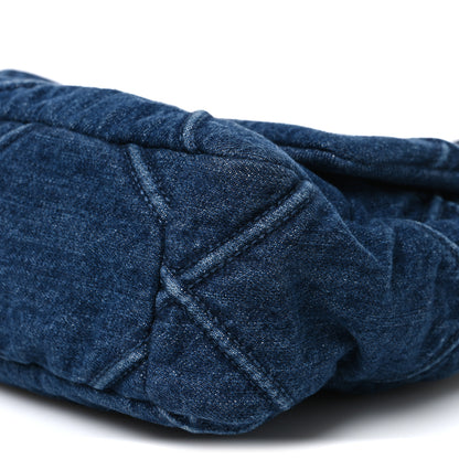 Chanel Denim Quilted Medium Chanel 19 Flap Blue 10 of 10