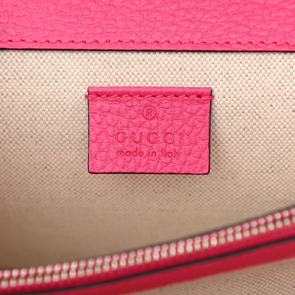 Gucci Pebbled Calfskin Embellished Guccify Small Dionysus Shoulder Bag Rosa 6 of 10