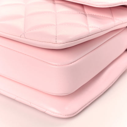 Chanel Lambskin Quilted Small Trendy CC Flap Dual Handle Bag Light Pink 8 of 9