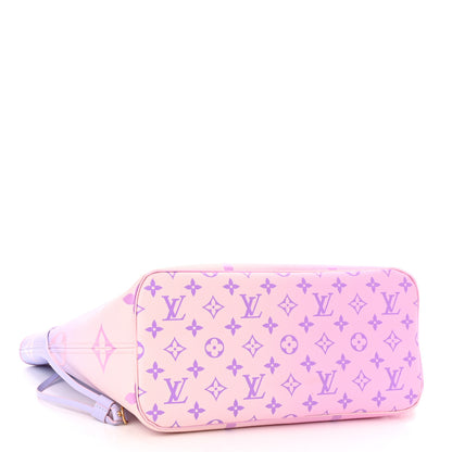 Louis Vuitton Monogram Giant Spring In The City Neverfull MM Sunrise Pastel 4 of 10