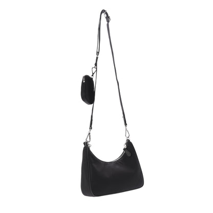Prada Nylon Re-Edition 2005 Shoulder Bag Black 2 of 10