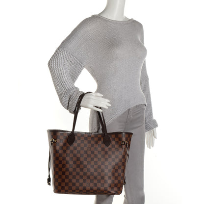 Louis Vuitton Damier Ebene Neverfull MM 2 of 9