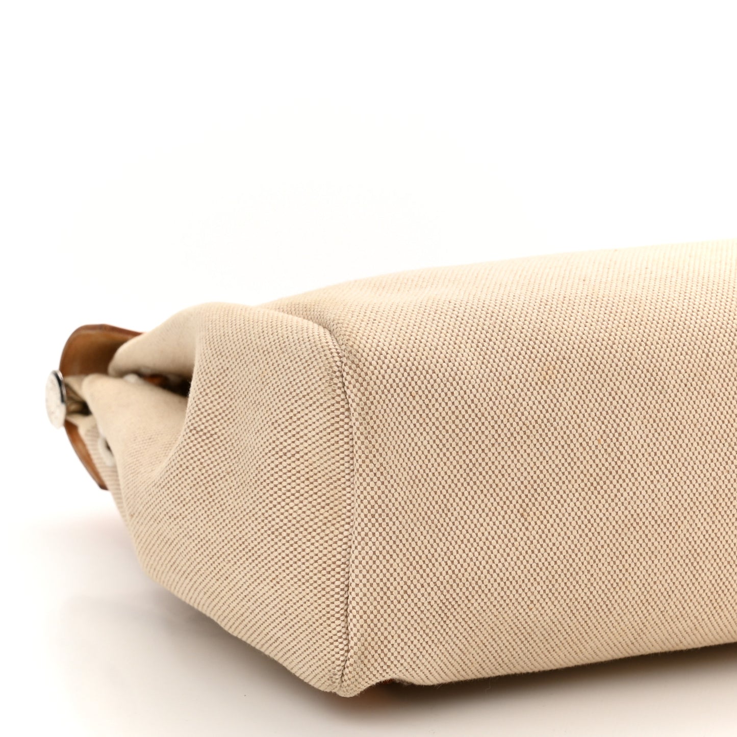 Toile Vache Calfskin Herbag 30 PM Backpack Natural
