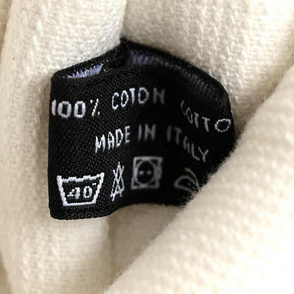 Chanel Terry Cotton CC Beach Tote Towel Set Black White 9 of 12