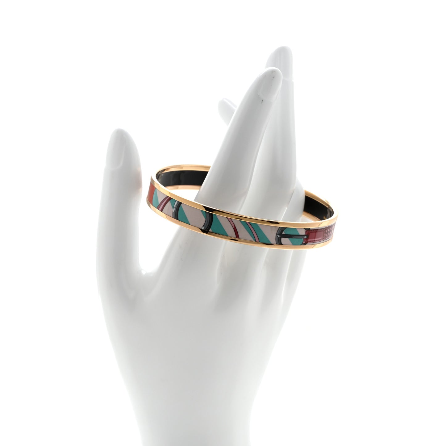 Enamel Printed Narrow Coaching Bracelet 70