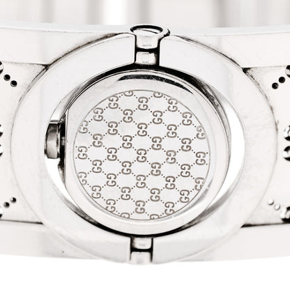 Gucci Stainless Steel Pink Mother of Pearl 23mm Twirl Quartz Watch 4 of 4