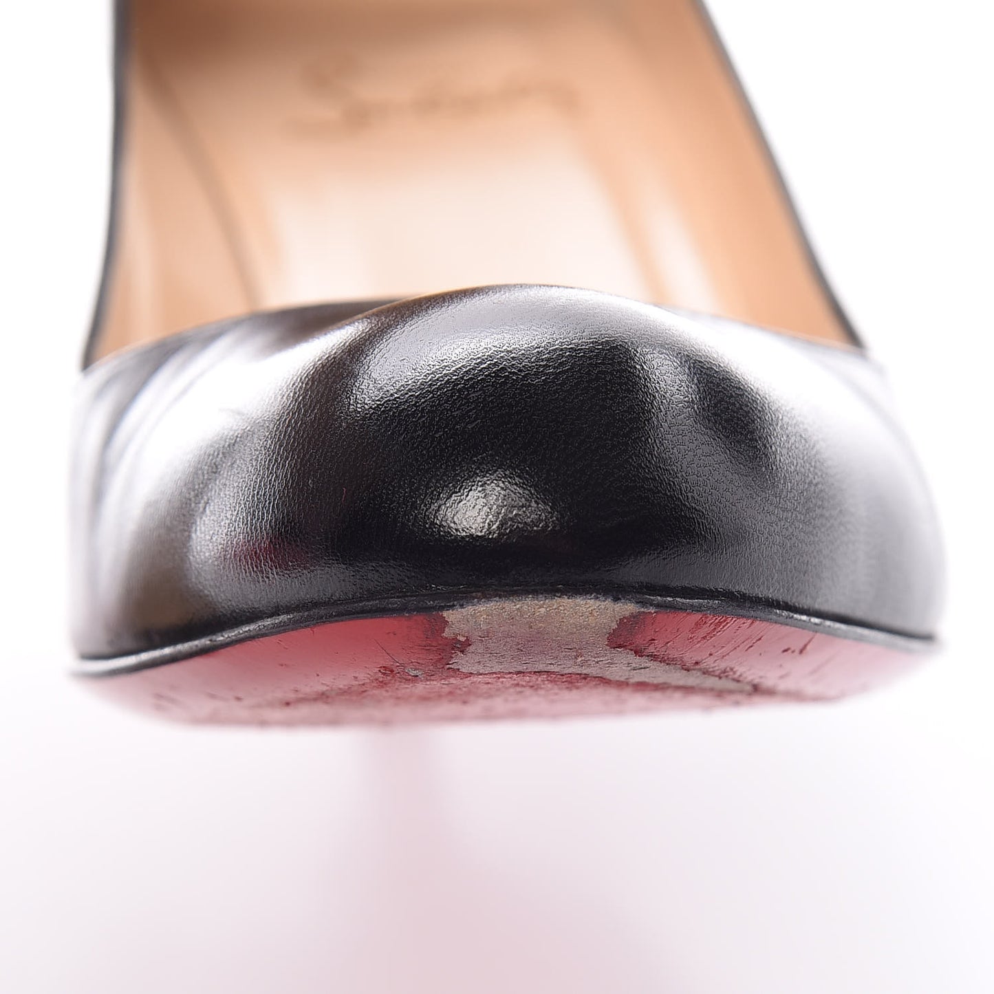Shiny Nappa Simple 70 Pumps 37 Black