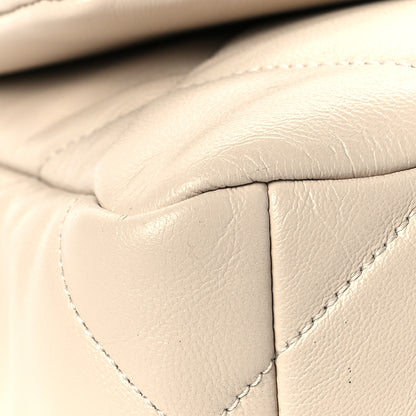 Chanel Lambskin Quilted Medium Chanel 19 Flap Light Beige 8 of 9