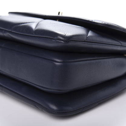 Chanel Lambskin Quilted Small Trendy CC Flap Dual Handle Bag Navy 7 of 11
