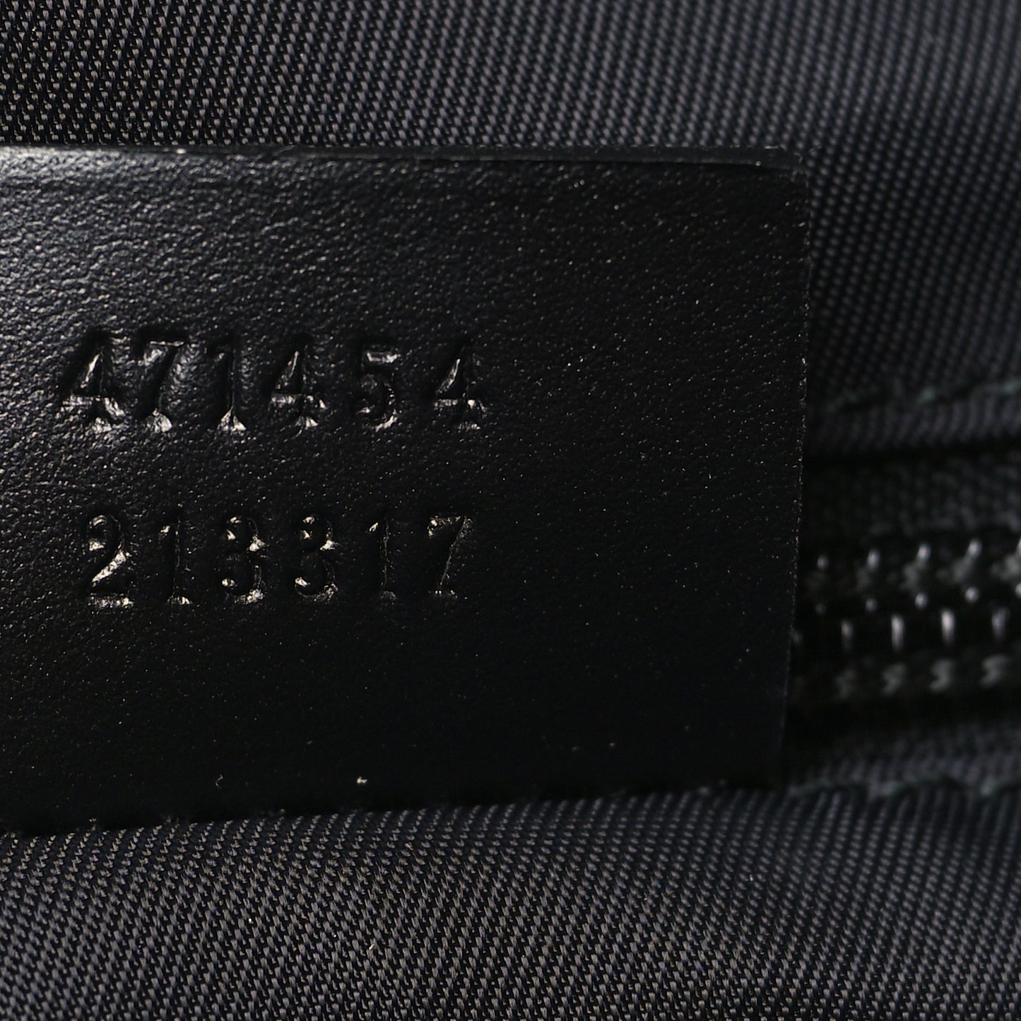 GG Supreme Monogram Web Messenger Bag Black