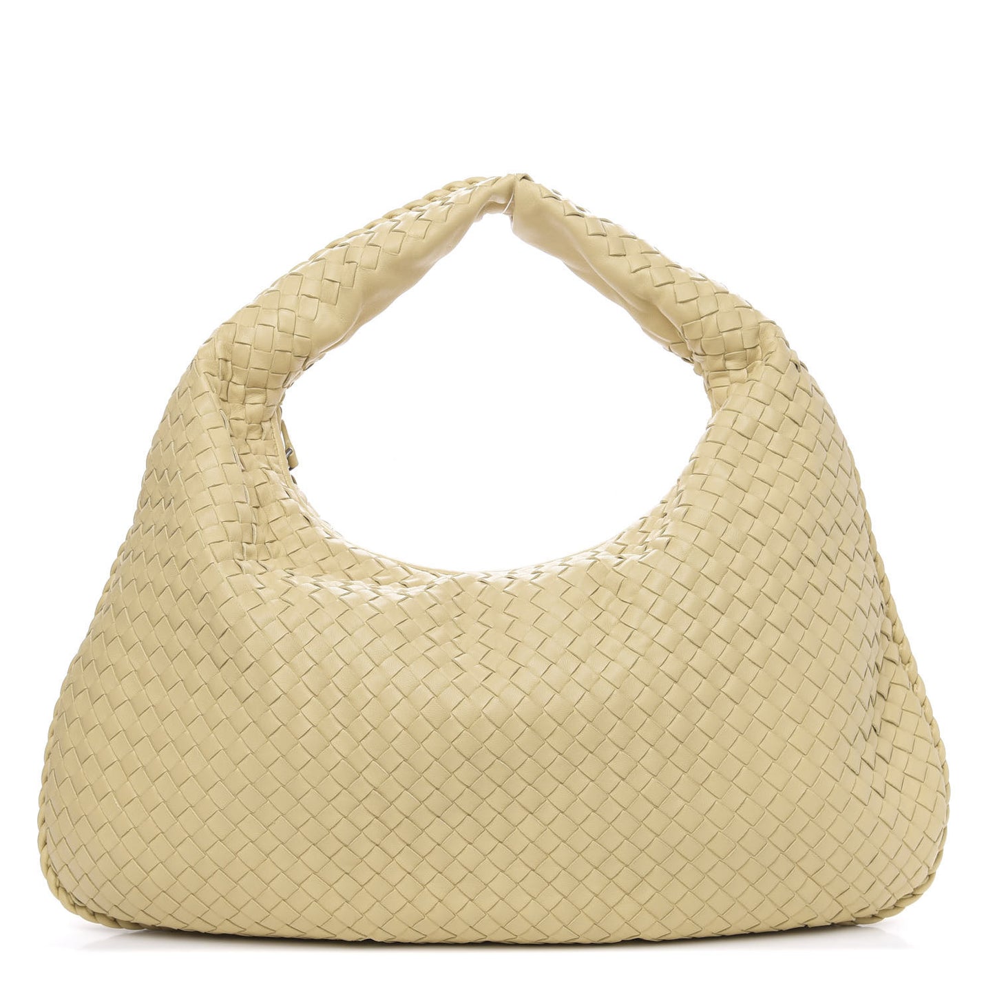 Nappa Intrecciato Medium Veneta Hobo Banane