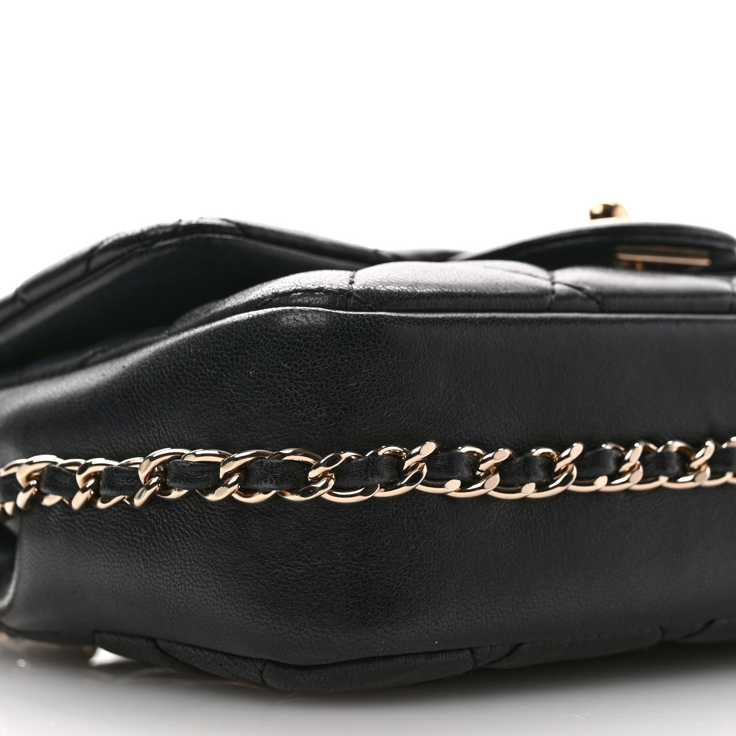Chanel Lambskin Quilted Mini My Precious Flap Black 9 of 13