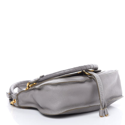 Chloe Calfskin Small Marcie Satchel Cashmere Grey 4 of 11