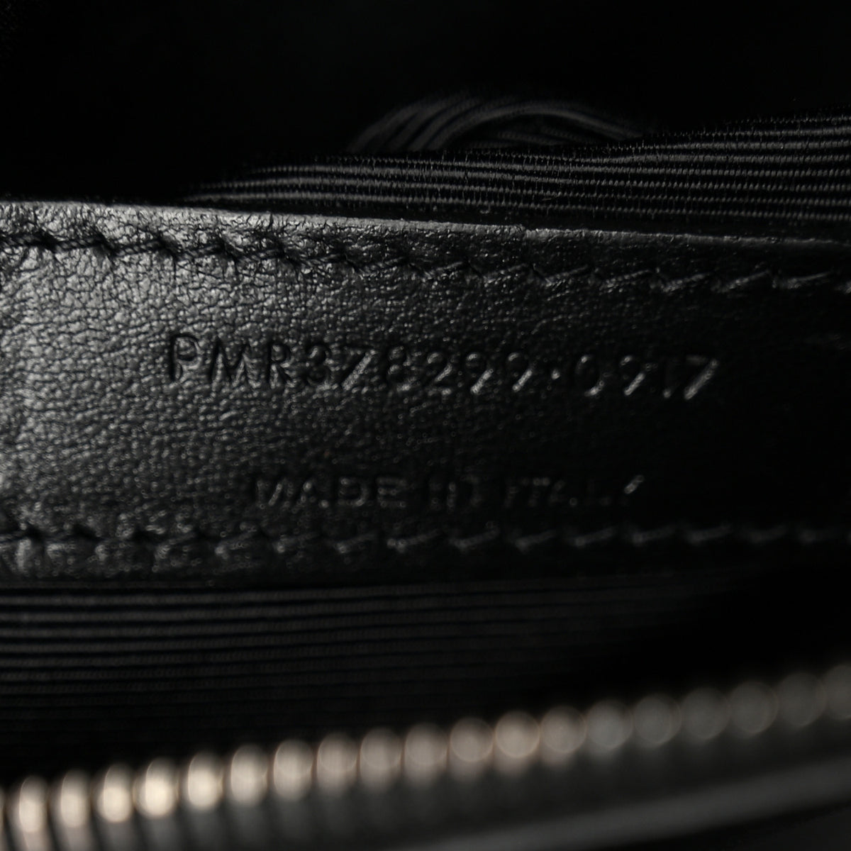Saint Laurent Grained Calfskin Small Sac De Jour Black 6 of 9