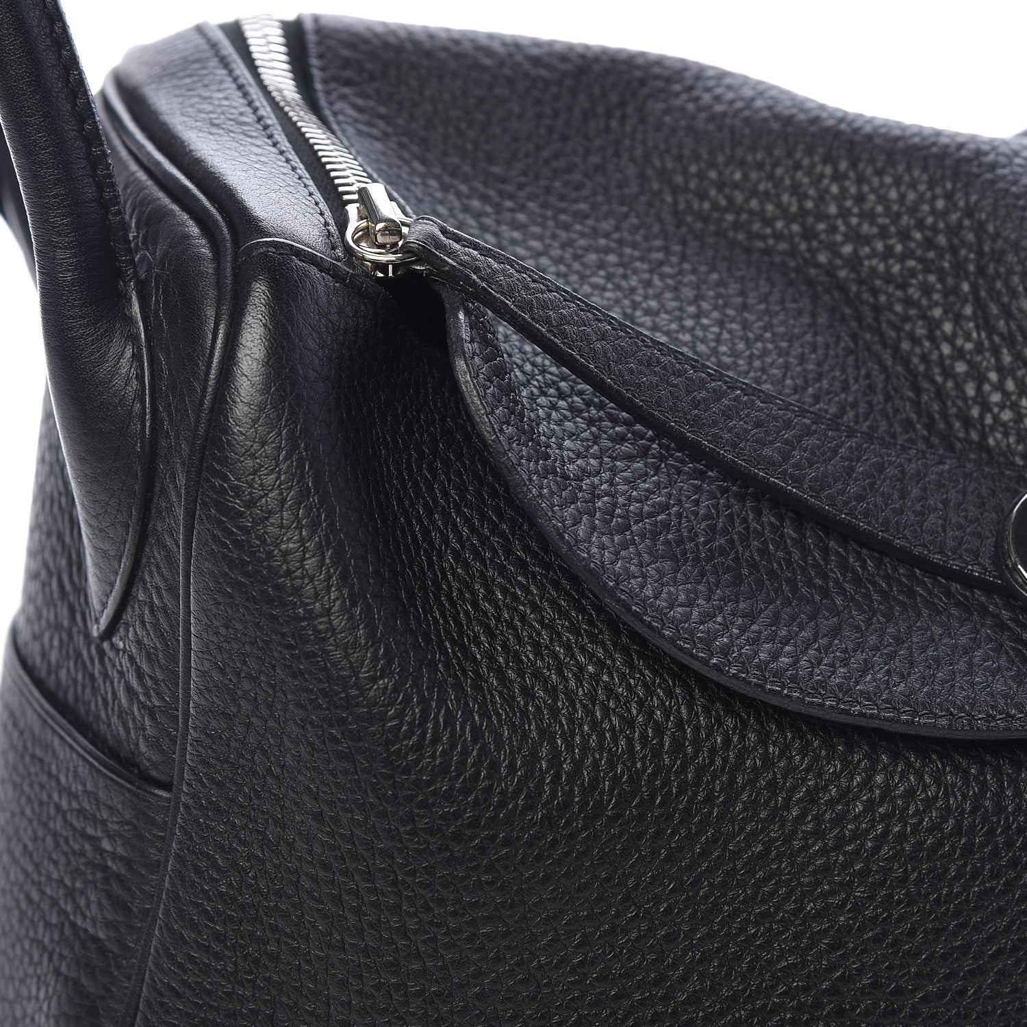 Hermes Taurillon Clemence Lindy 34 Black 16 of 22