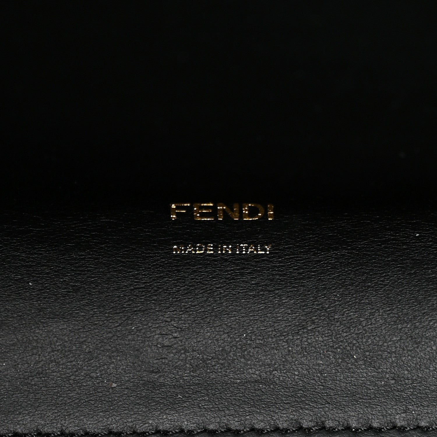 Fendi Vitello Seta Shearling FF 1974 Large Peekaboo X-Lite Black 6 of 13