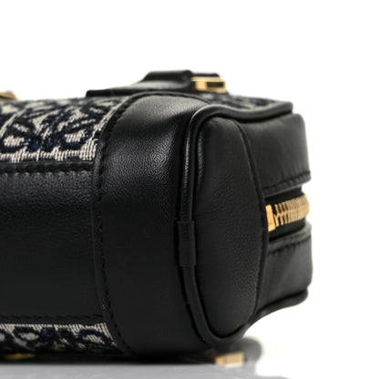 Loewe Jacquard Anagram Calfskin Amazona Nano Black Navy 7 of 7