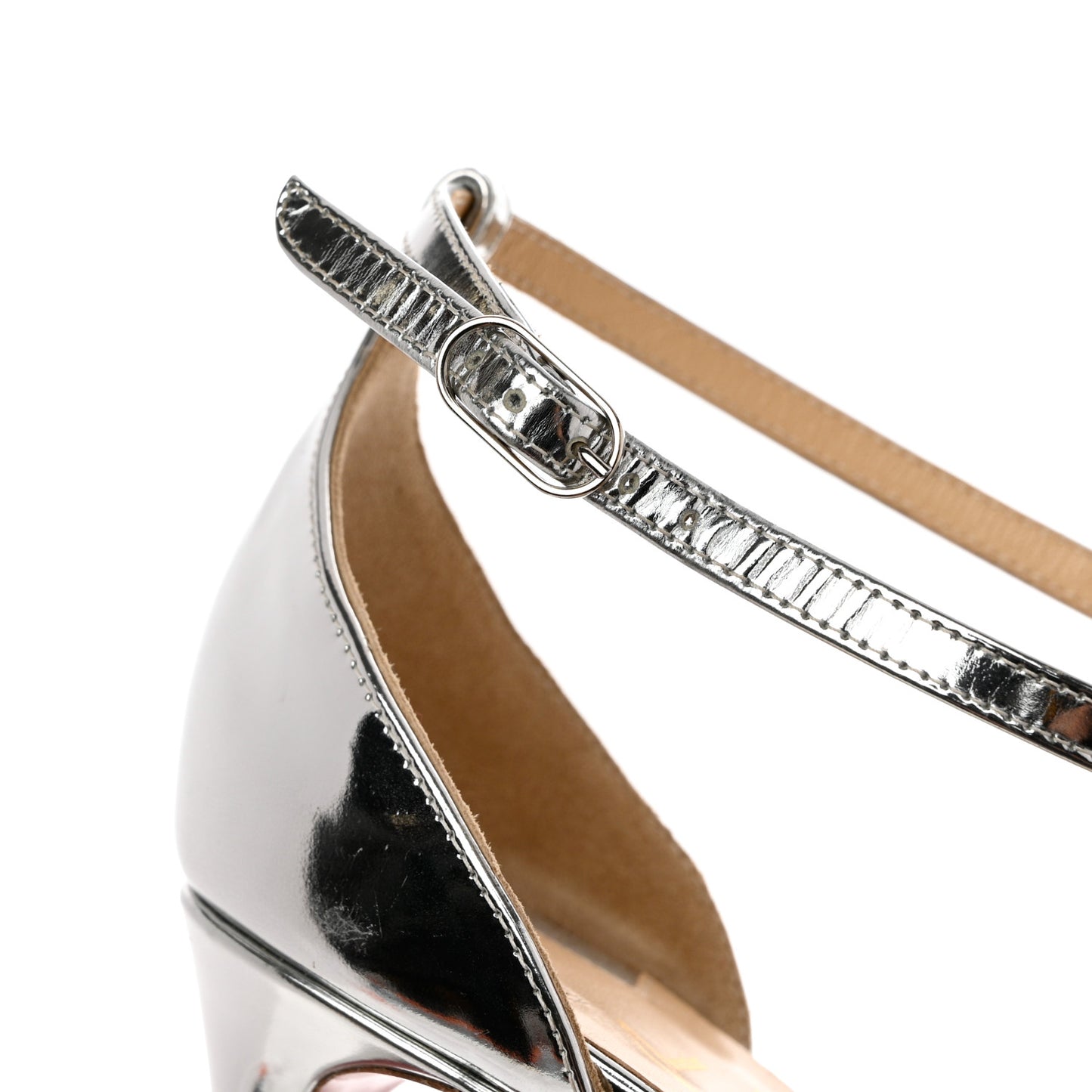 Dentelle Jacquard Strass Twistissima 85 Pumps 39.5 Silver