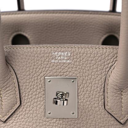 Hermes Togo BIRKIN 30 Gris Tourterelle 6 of 12