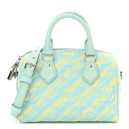 Louis Vuitton Empreinte Monogram Summer Stardust Speedy 20 Water Green 1 of 9