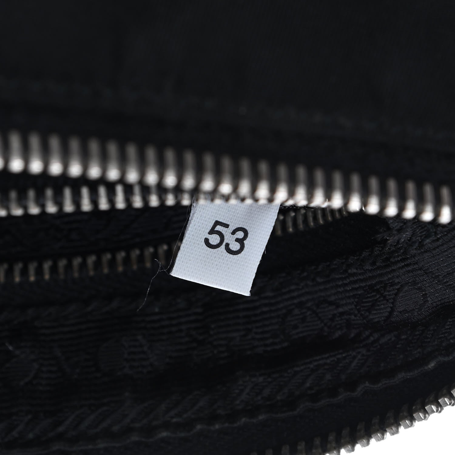 Prada Tessuto Nylon Pochette Bag Black 7 of 9