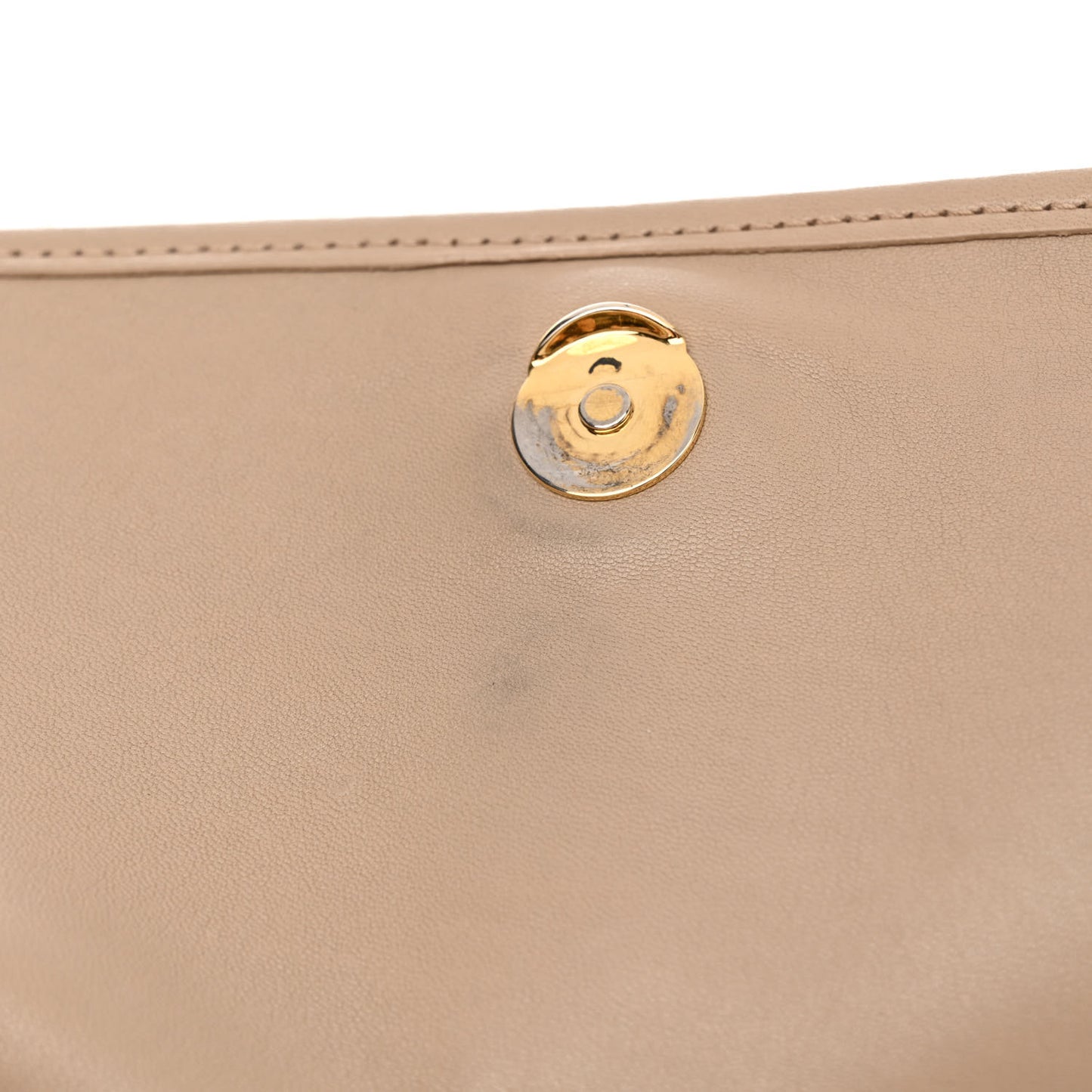 Lambskin Matelasse Monogram Medium Niki Chain Satchel Dark Beige