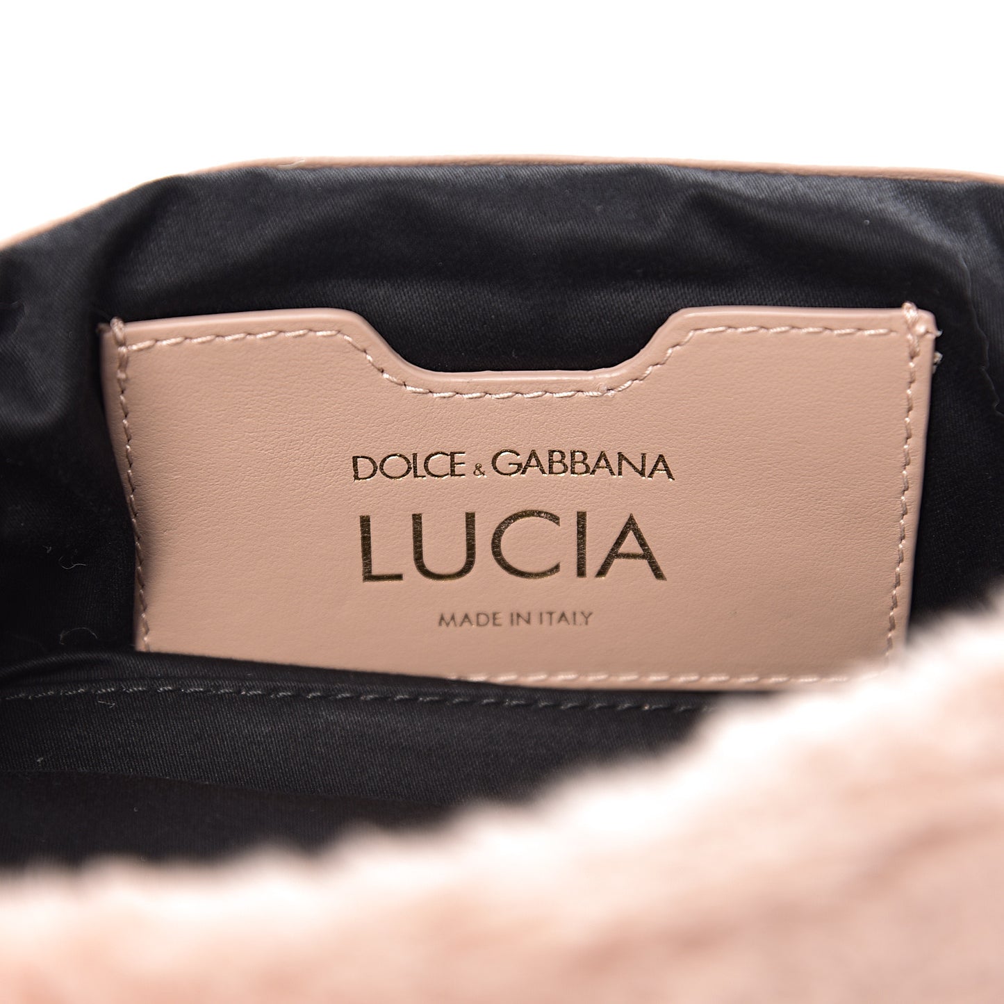 Faux Fur Watersnake Embellished Lucia Shoulder Bag Pink