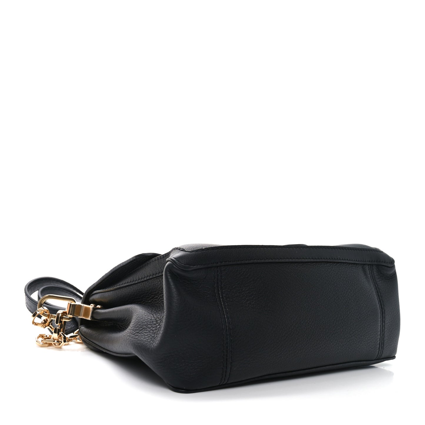 Smooth Calfskin Soft Dauphine MM Black MM Black