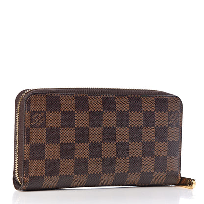 Louis Vuitton Damier Ebene Zippy Wallet 3 of 8