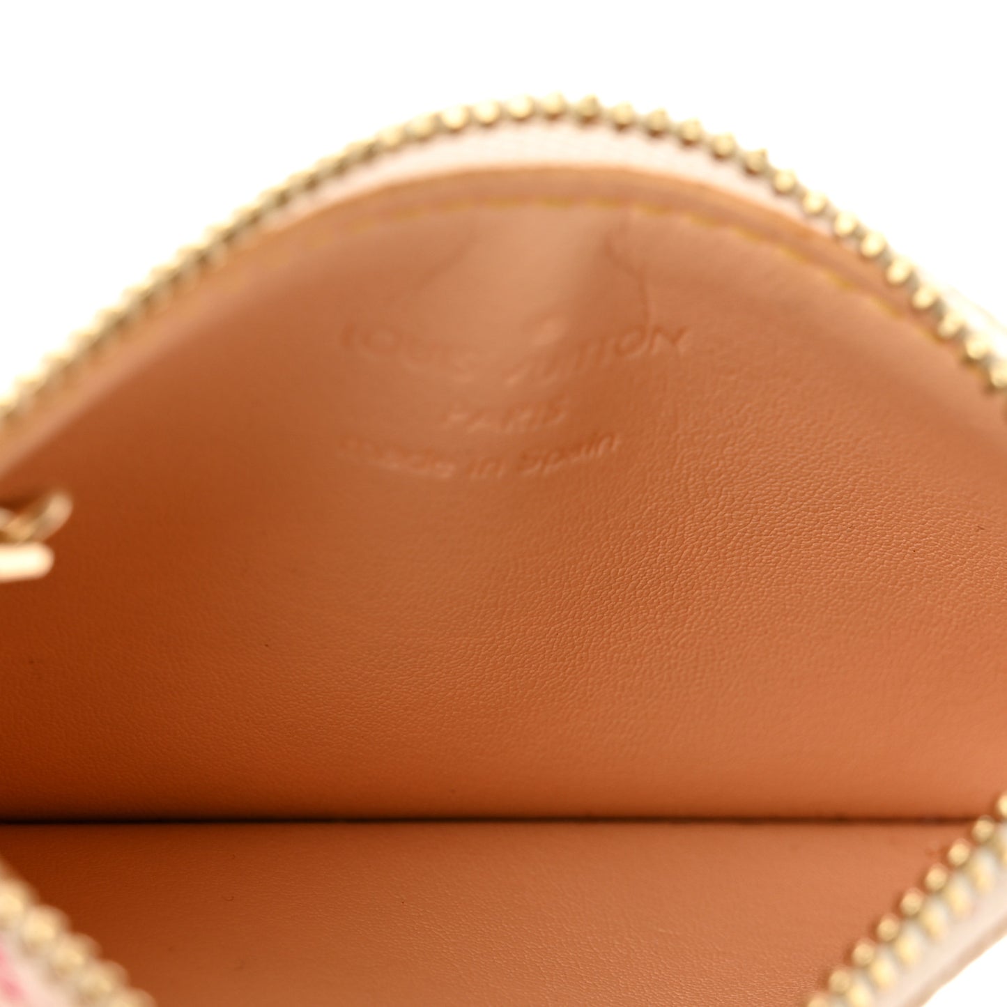Monogram Multicolor Key Pouch White