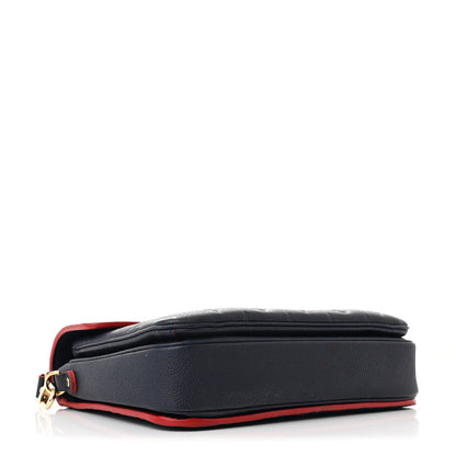 Louis Vuitton Empreinte Pochette Metis Marine Rouge 4 of 12
