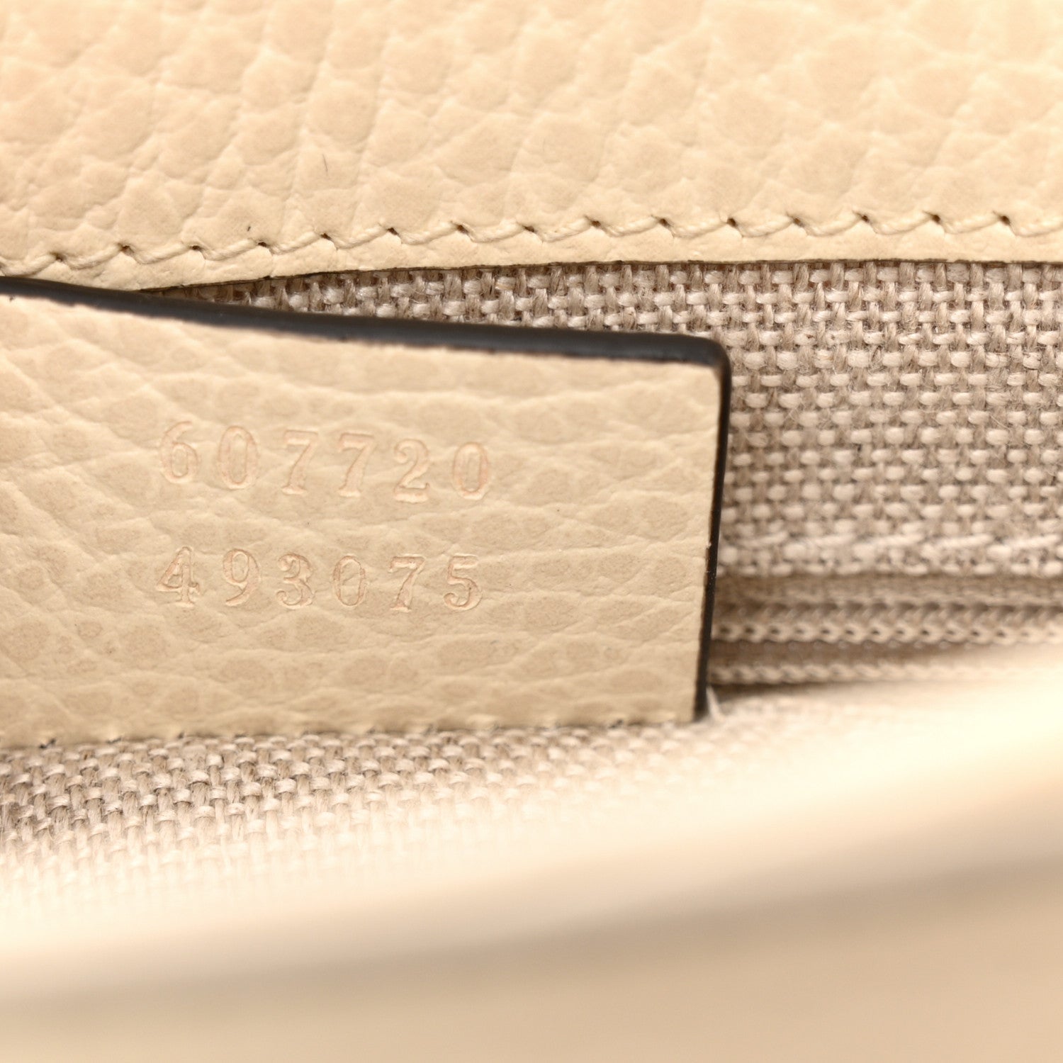 Gucci Dollar Calfskin Interlocking G Crossbody Bag Mystic White 7 of 16