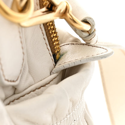 Prada Nappa Gaufre Shopping Satchel White 14 of 28