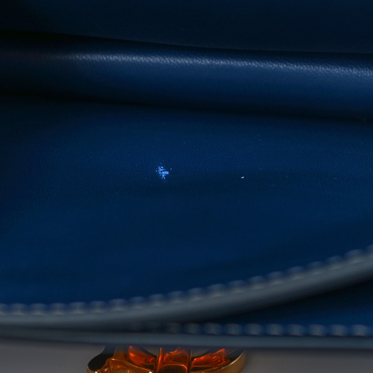 Calfskin Small TB Bag Ink Navy