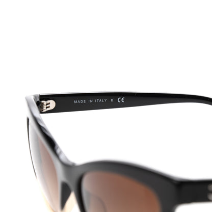 Chanel Acetate CC Cat Eye Summer Sunglasses 5350-A Black Beige 6 of 8