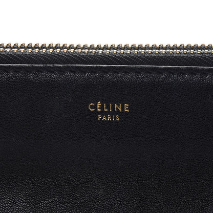 Celine Lambskin Small Trio Crossbody Bag Black 18 of 18