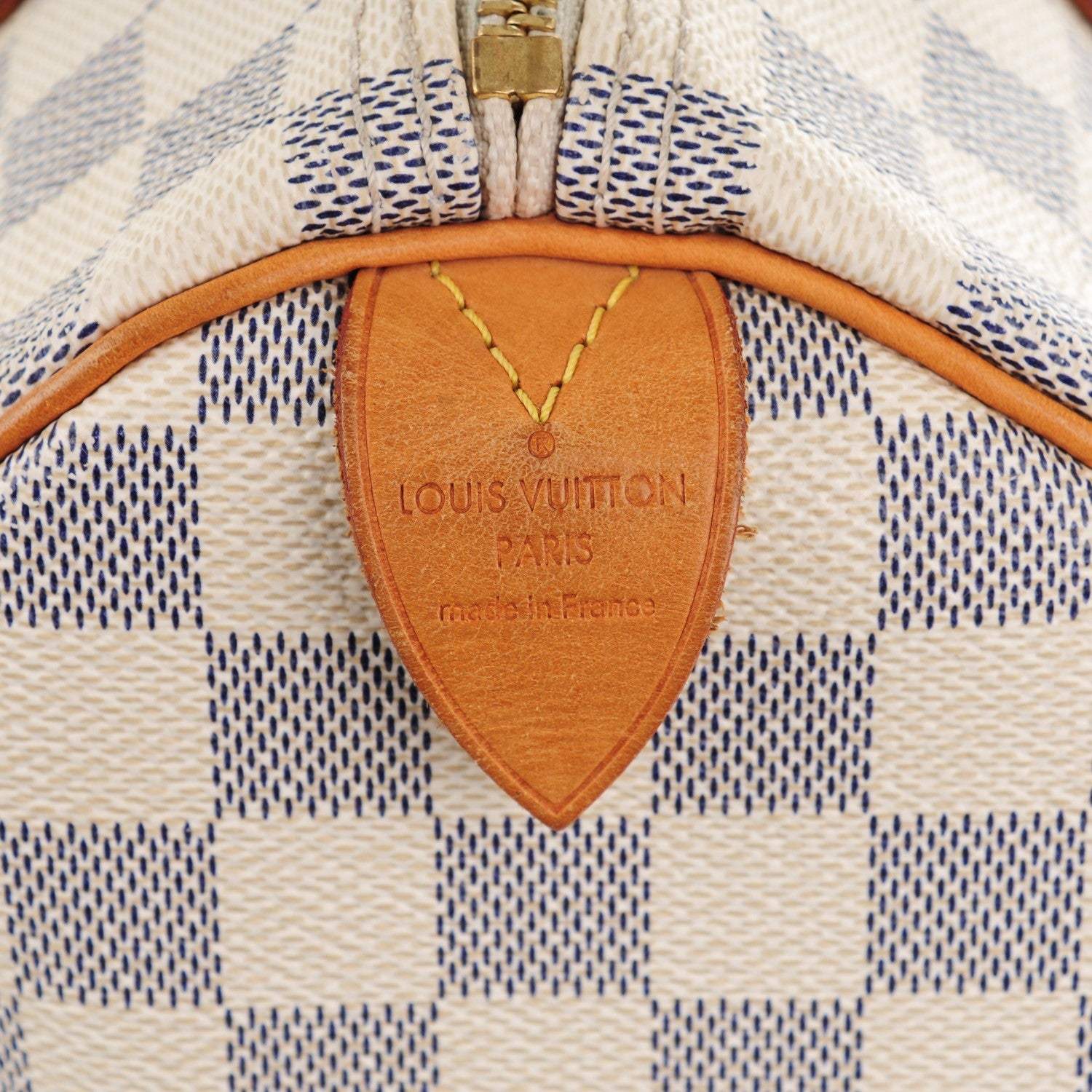 Louis Vuitton Damier Azur Speedy 30 6 of 9