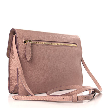 Burberry Derby Calfskin House Check Small Macken Crossbody Bag Pale Orchid 2 of 9