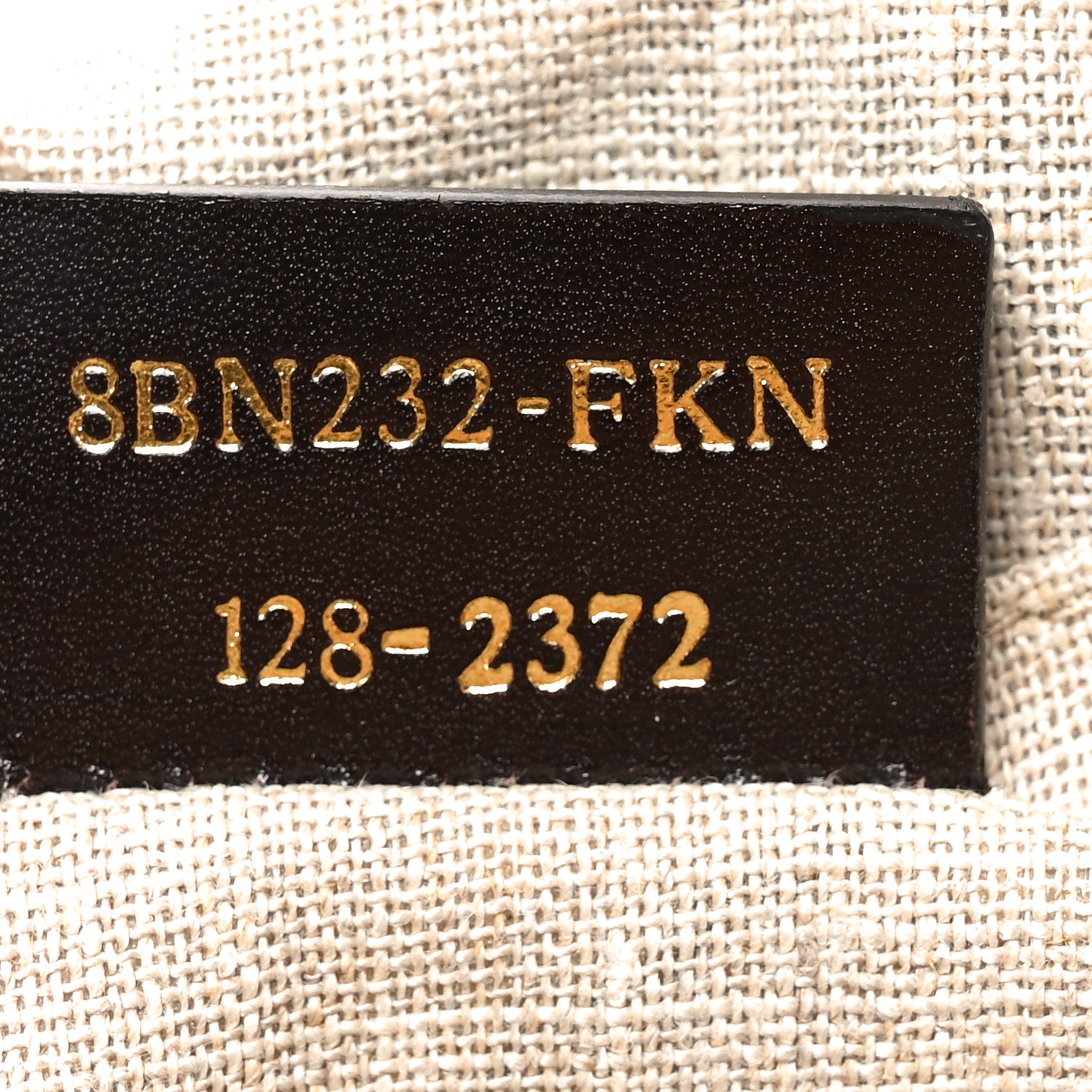 Fendi Pequin Cuoio Vegetale 2Bag Tobacco Cuoio Miele Vacchetta 7 of 11