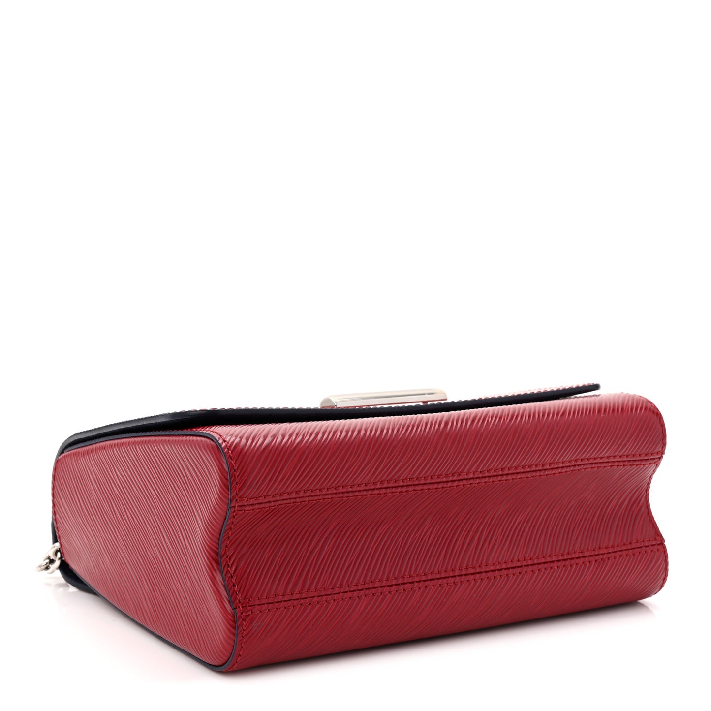 Epi Twist Shoulder Bag MM Fuchsia