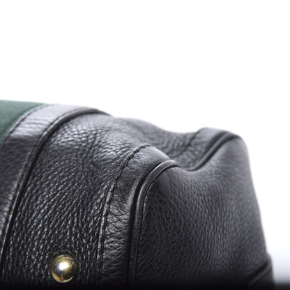 Gucci Calfskin Vintage Web Small Boston Black 14 of 21