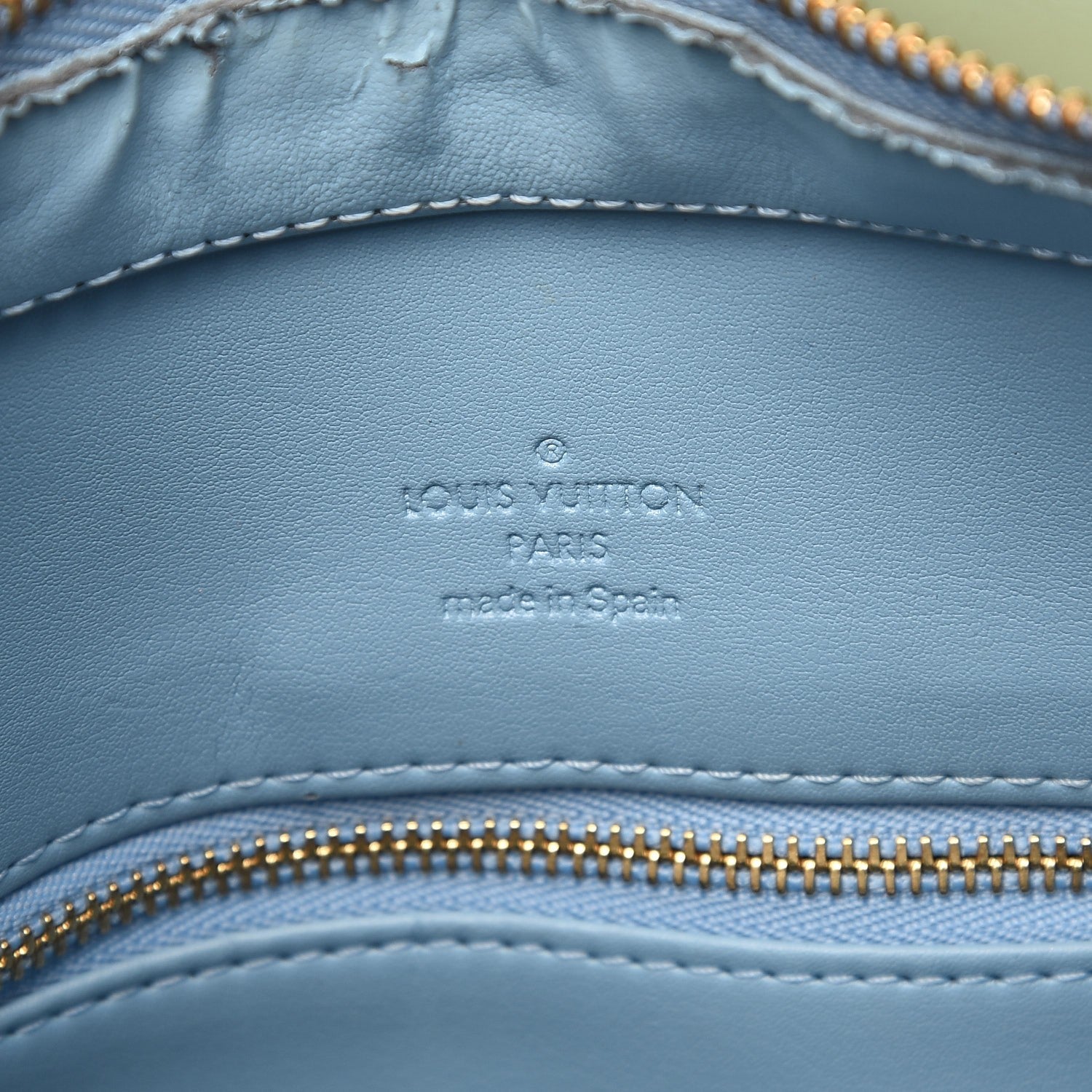 Louis Vuitton Vernis Houston Baby Blue 6 of 15