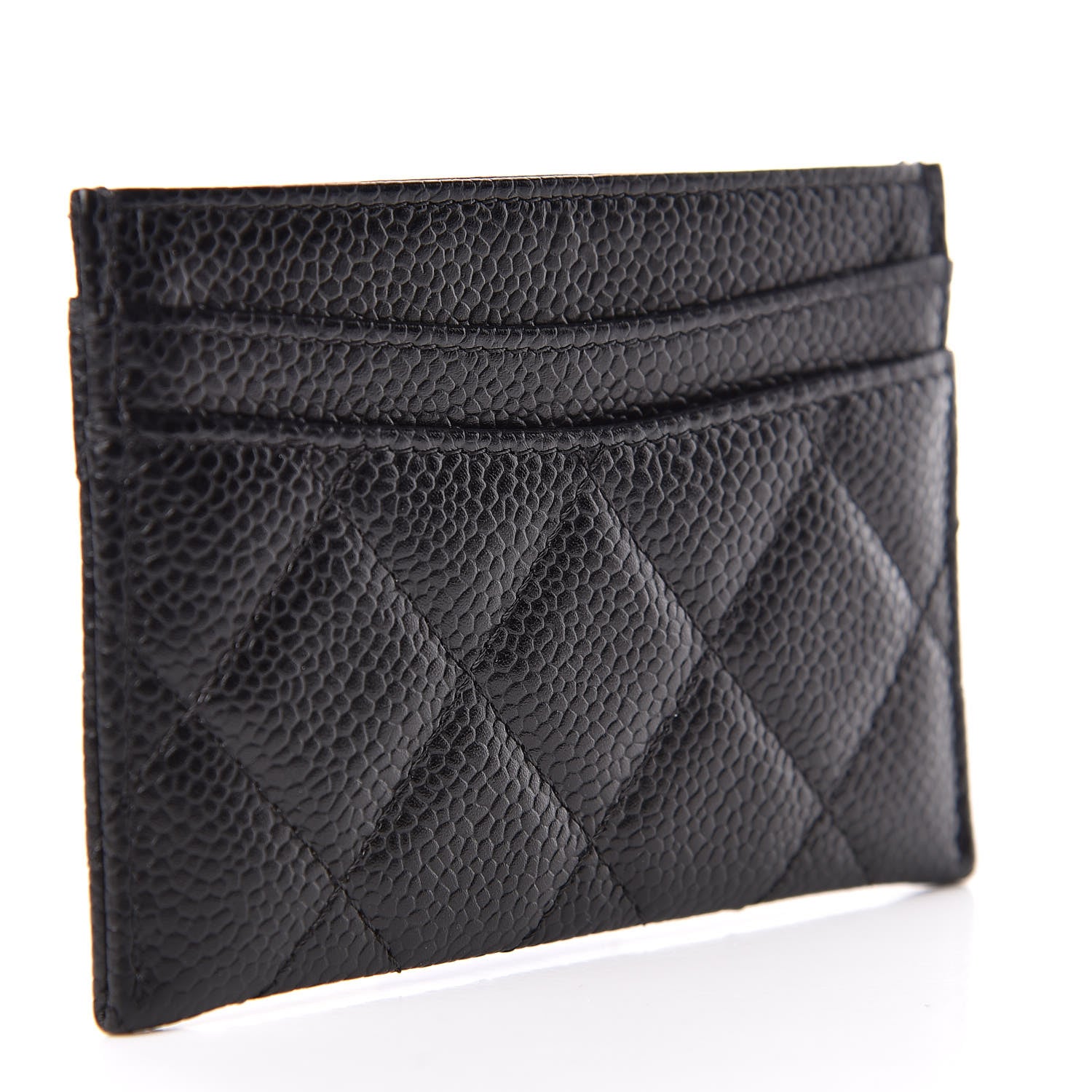 Chanel Caviar Quilted Card Holder Black 3 of 8