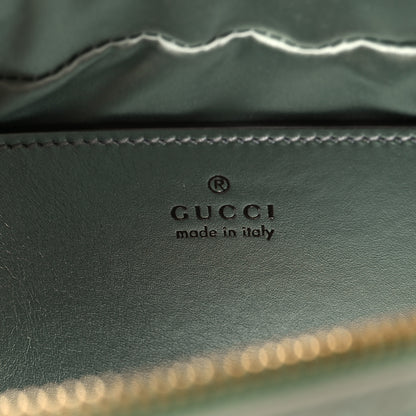 Gucci Iridescent Nappa Chevron Matelasse Small GG Marmont Chain Shoulder Bag Iridescent Salvy Green 6 of 10